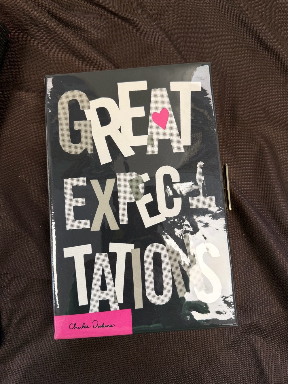 Kate spade Great Expectations rareBlack Clutch